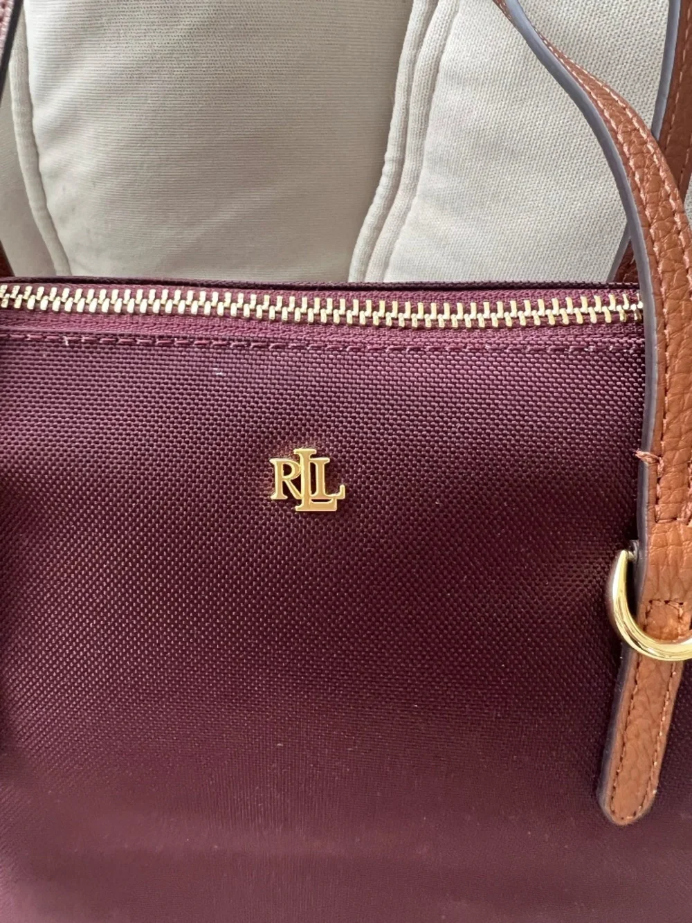 Ralph Lauren Nylon Keaton Tote - Picture 2 of 5